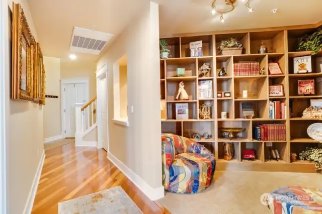 Main floor library