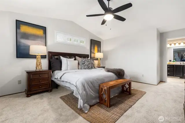 Large primary suite