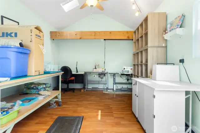 Inside of the studio