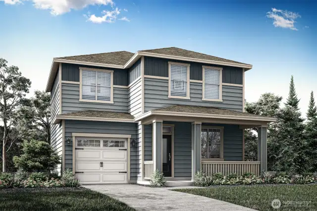 Example of the Cottonwood floor plan to be located 5309 East L Street