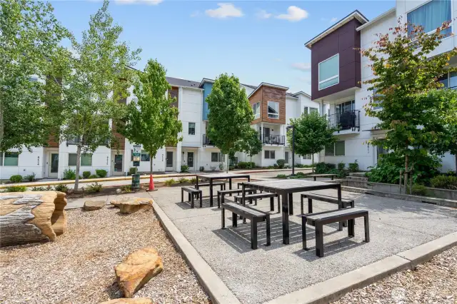 Community courtyard