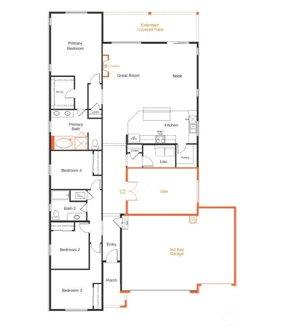 Plan 2410 Floorplan