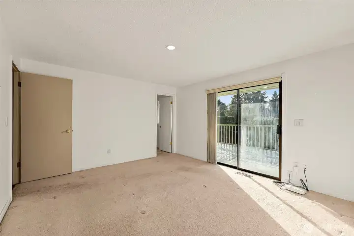 Huge Primary Suite with Access to the Double Layer Deck