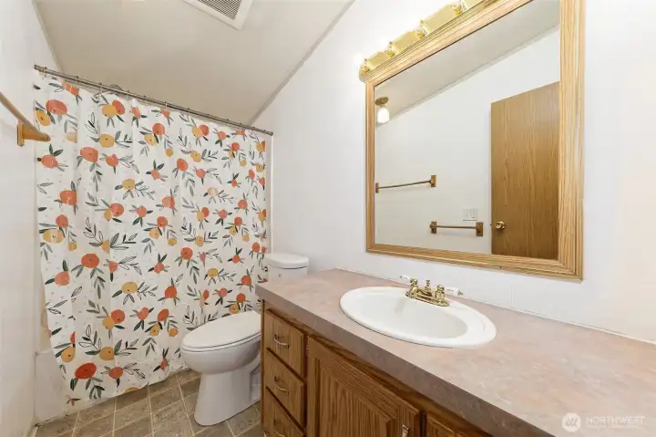 Hallway full bathroom.