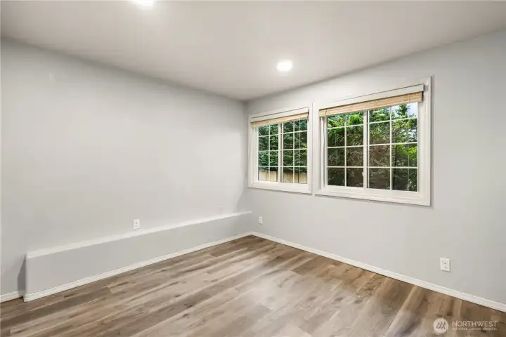 The 4th bedroom is versatile for a fantastic guest room, office or playroom.