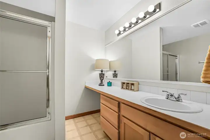Second full bathroom