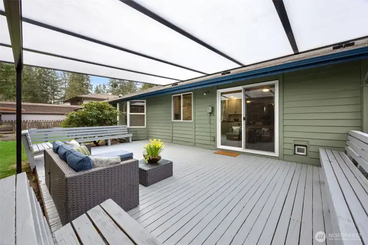 Enjoy year round usage of the outdoors