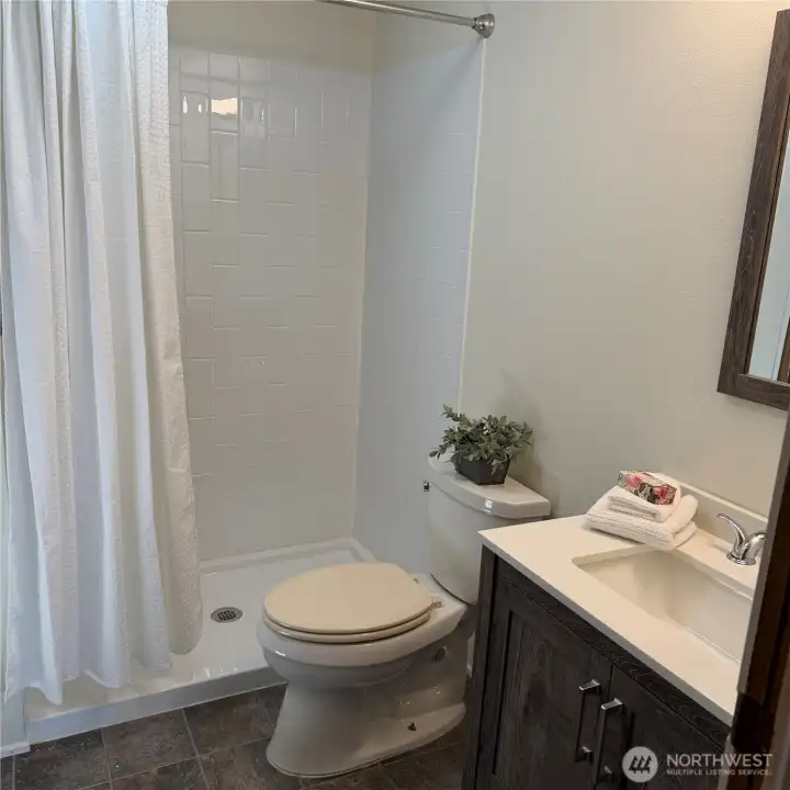 Updated bathroom