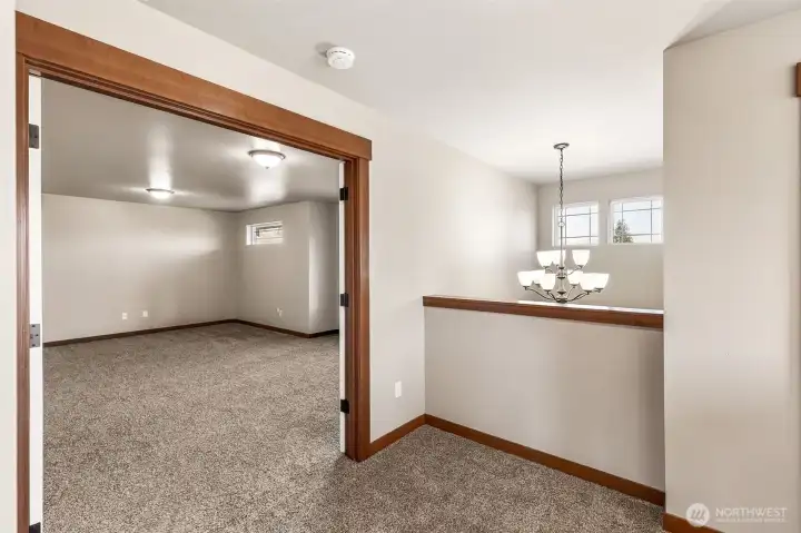 Overlook and entry into rec room