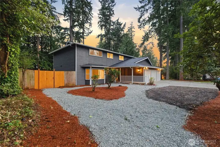 Low maintenance front yard