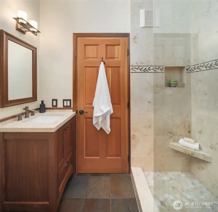 Lower guest bathroom