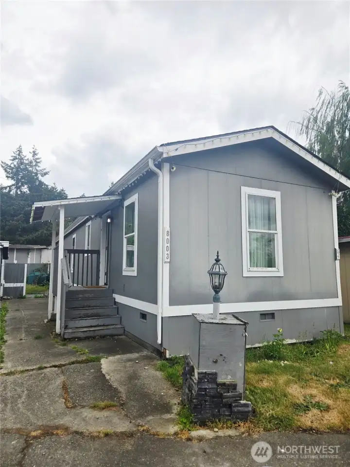 Front of home