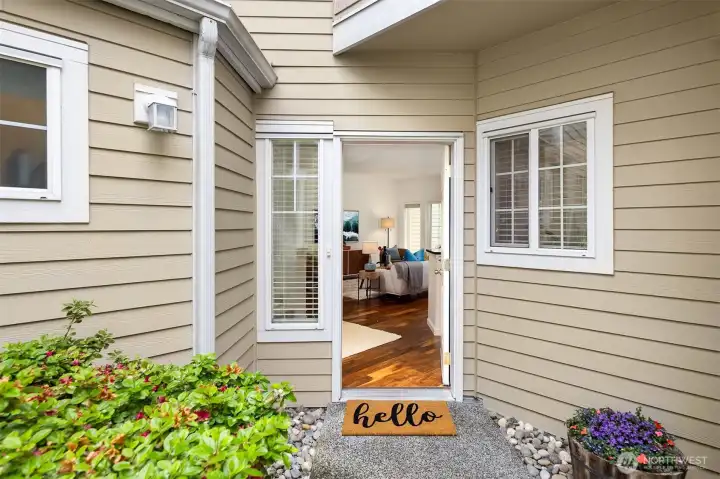 Zero stairs brings your guests right to your front door. You? You'll be parking in your 2-car attached garage and entering the home that way.