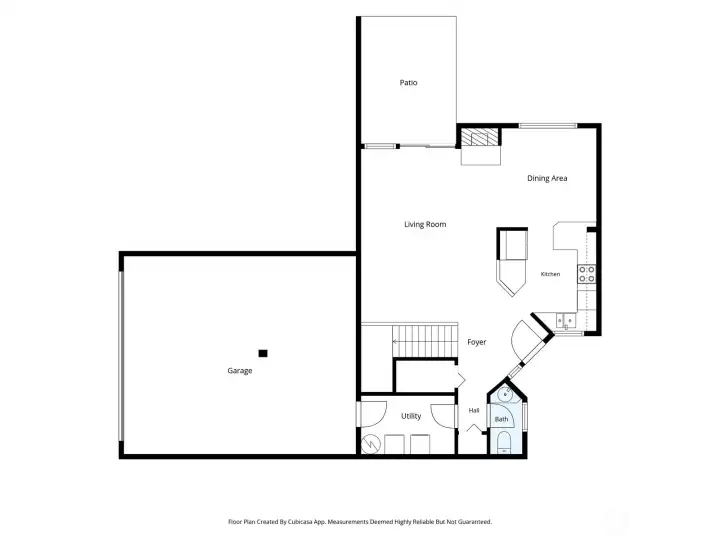 Main level floor plan