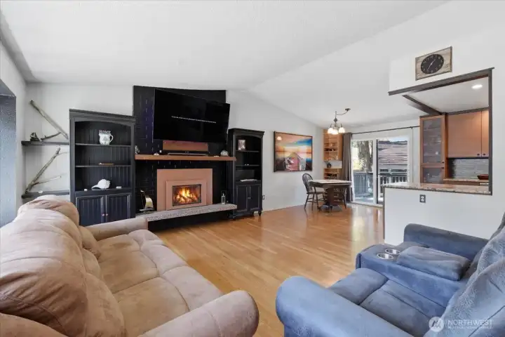 Another view of the open floor plan.