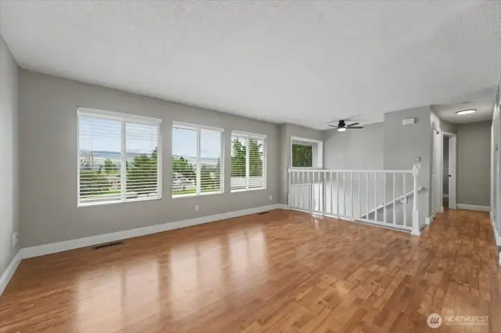 Lovely territorial view from living room
