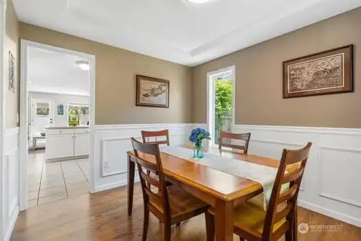 DINING RM - Kitchen beyond