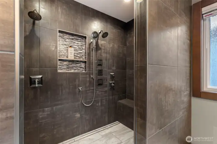 Multi Head walk in Shower