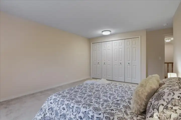 bedroom #3, closet, carpet bedroom #3, closet, carpet