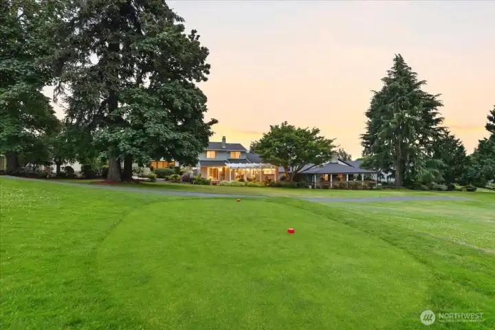 golf course, rear of home in background golf course, rear of home in background