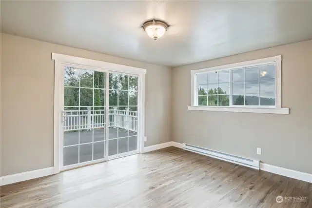 Primary Bedroom with Private Deck Access