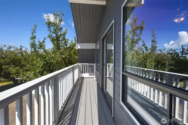 Private Balcony off of the Primary Bedroom