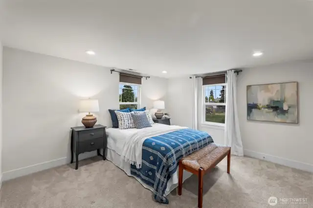 Upper 2 - Spacious bedroom 3