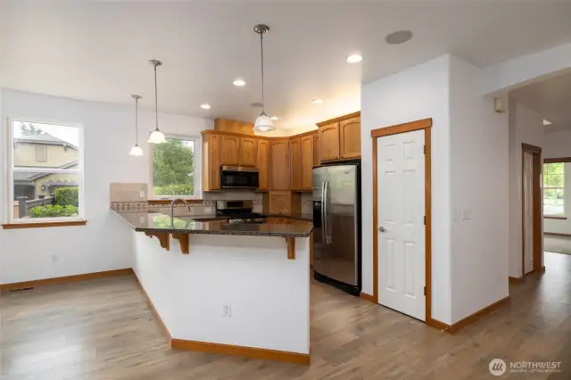 Kitchen and pantry