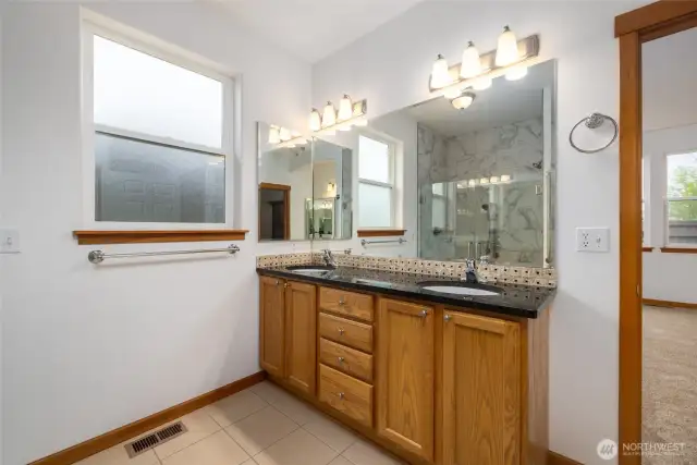 Vanity in Primary bath