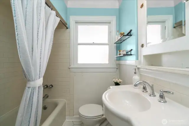 Main floor bathroom