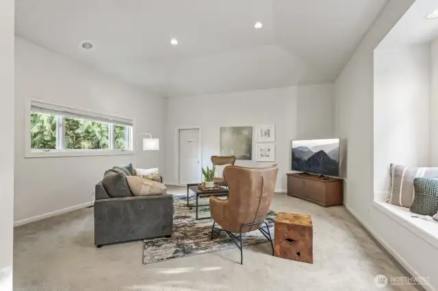 Bonus room with extra storage room.