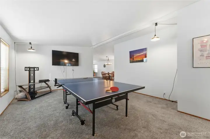 Separate Living Space/Family Room