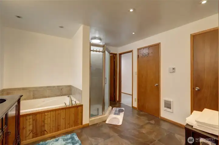 Master bedroom bathroom