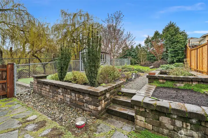 Raised gardens are perfect for your "kitchen garden".