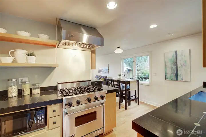 Easy flow between spaces!