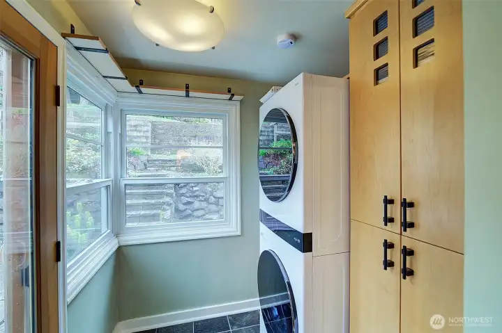 Laundry and storage just off the kitchen!