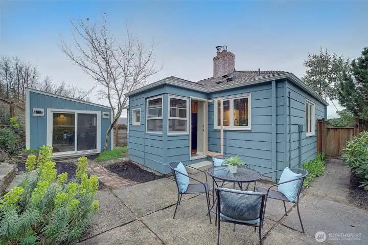 Bonus space in backyard