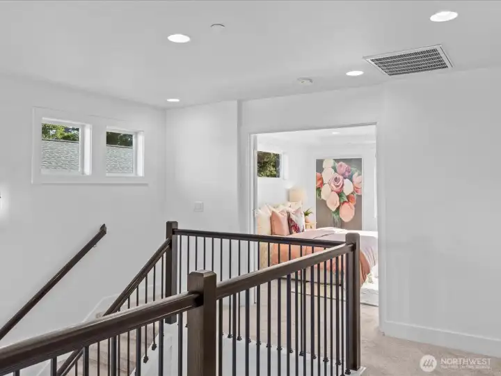 Second story landing