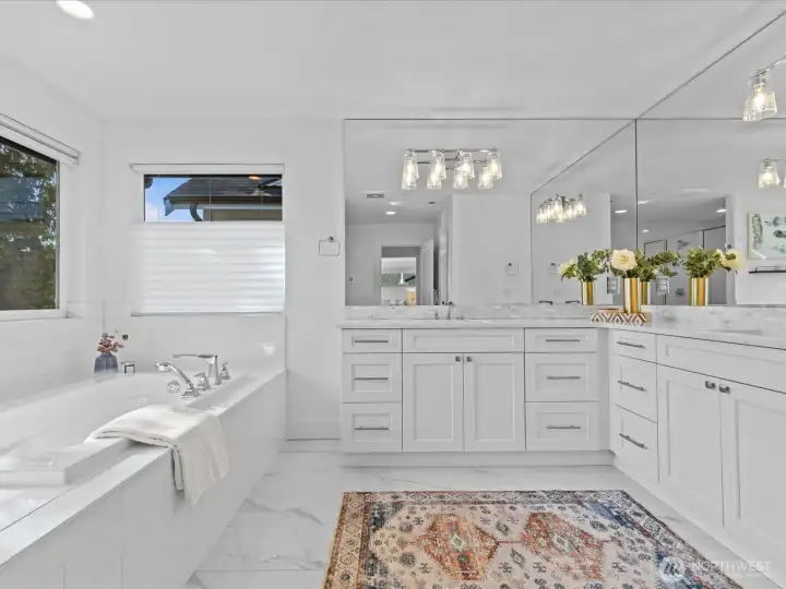 Unwind after a long day with a relaxing bubble bath