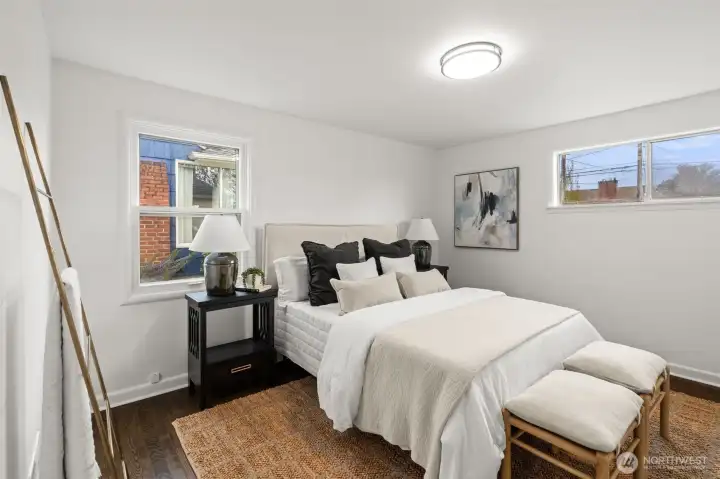 Second bedroom on the main level.