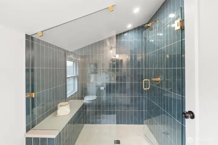 Additional three-quarter bath upstairs -updated - all pluming updated.