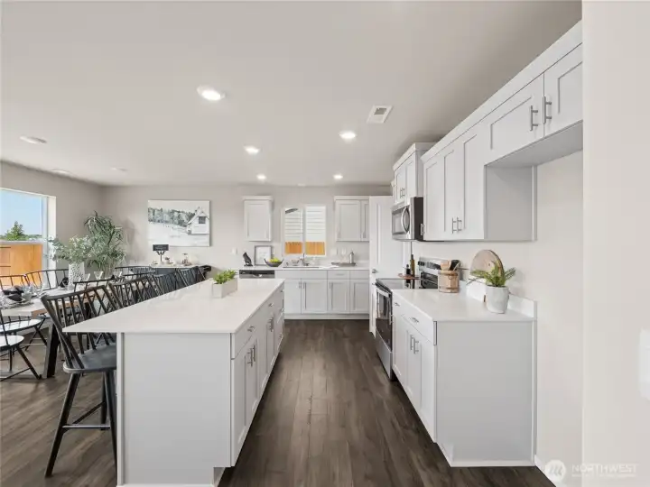 Kitchen - Photos are for representational purposes only, colors, elevation and features may vary.