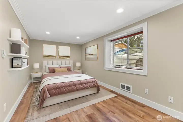 Lower level apartment