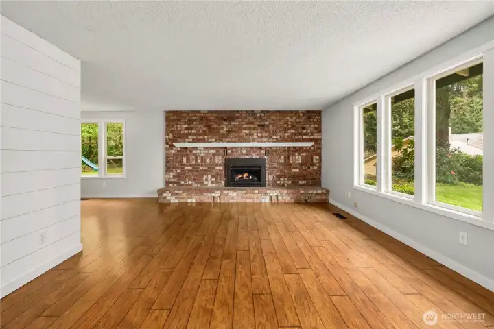 Beautiful, bright main living area