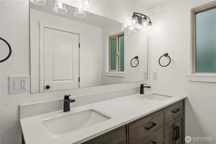 With double sinks