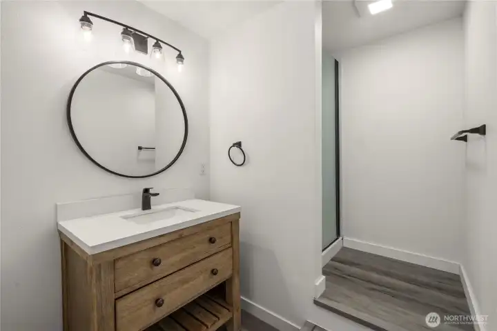 Great for guests or a place for a break while working