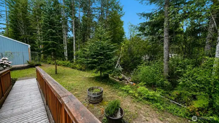 View from front porch