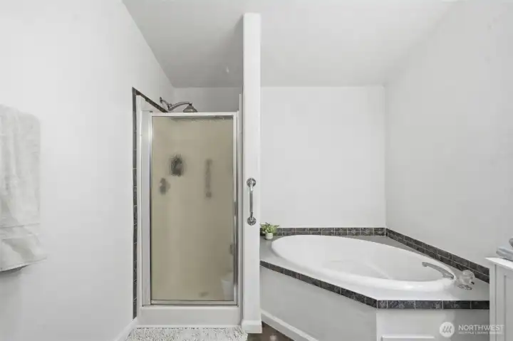 Primary En-Suite Tub/Shower
