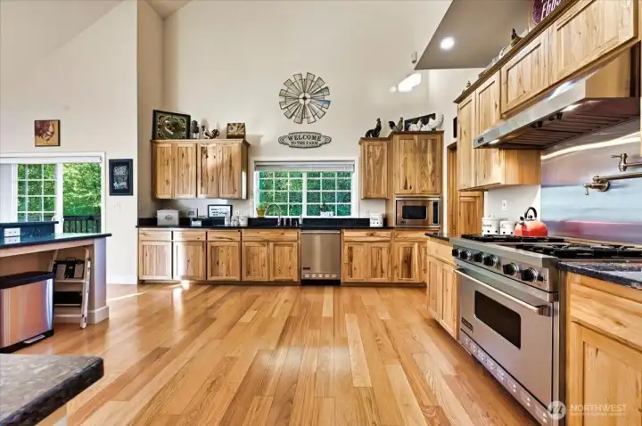Need cabinet space, check; counter space, check; high end appliances, check! You get it all here!