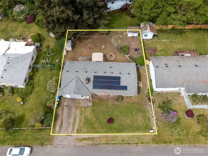 Estimate yard layout
